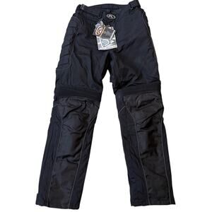 Field Sheer 3 in 1 Motorcycle Adventure Pant Men XL Black Armor Reflective NWT